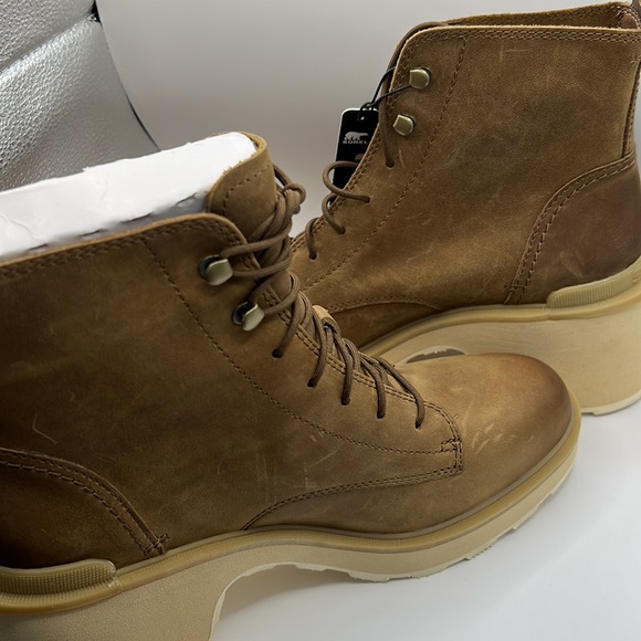 Sorel Hi-Line Lace Up Lug Combat Boots  NWB - Picture 11 of 11